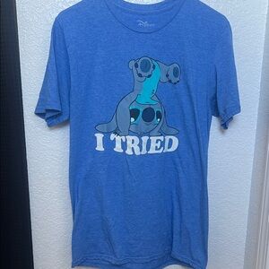 Disney Blue T-Shirt with Logo